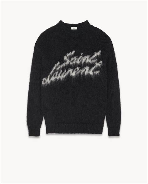 90s Saint Laurent Sweater in Mohair .